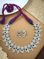 Load image into Gallery viewer, Pranvi Stone Necklace Set