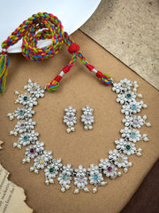 Pranvi Stone Necklace Set