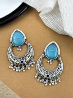 Load image into Gallery viewer, NIYA STONE DANGLER EARRINGS