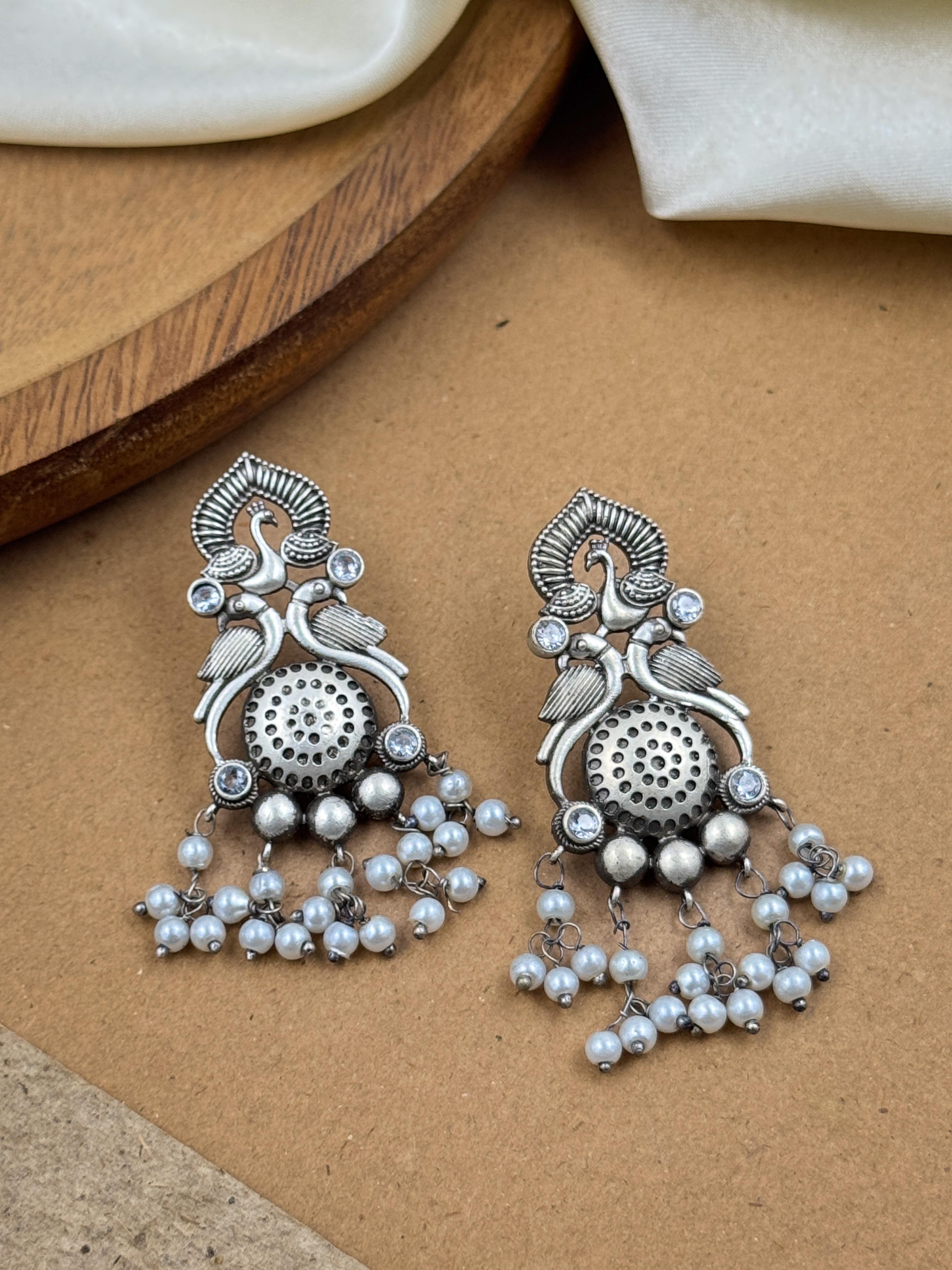 KEYA STONE DANGLER EARRINGS