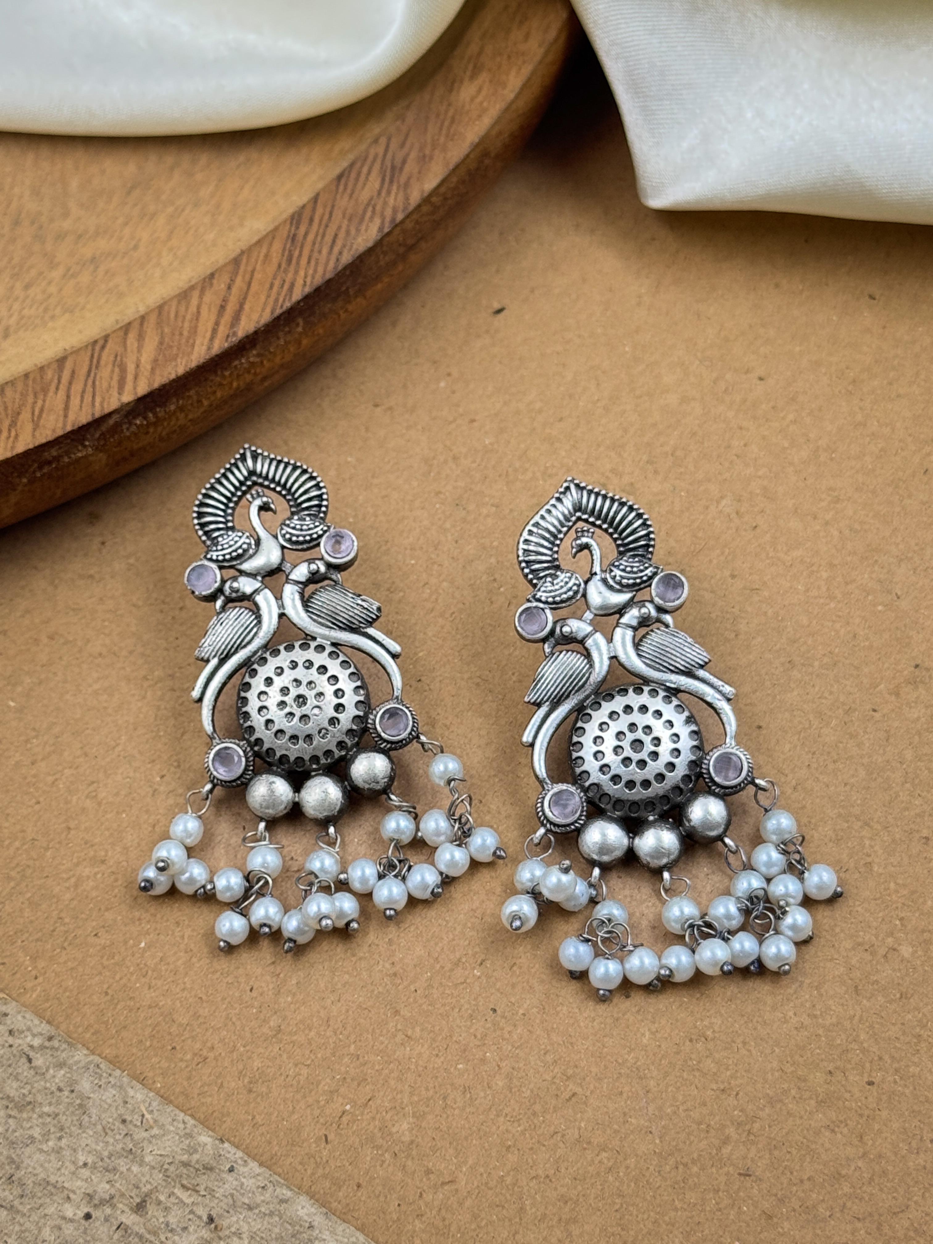 KEYA STONE DANGLER EARRINGS