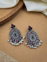 Load image into Gallery viewer, MANYA STONE DANGLER EARRINGS