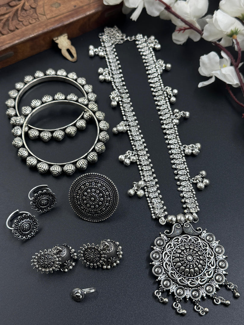 6 PIECE KOLAPURI JEWELLERY SET COMBO