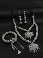 Load image into Gallery viewer, TANYA OXIDISED JEWELLERY SET COMBO