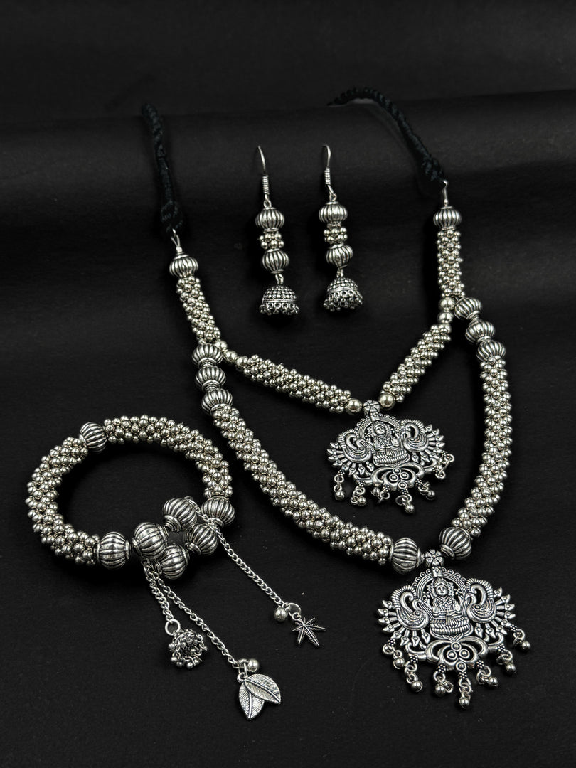 TANYA OXIDISED JEWELLERY SET COMBO