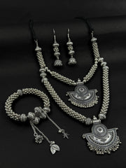 TANYA OXIDISED JEWELLERY SET COMBO
