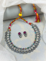 Load image into Gallery viewer, Tithi Handmade Stone Necklace Set