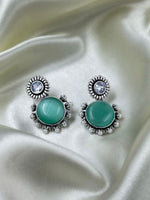 Load image into Gallery viewer, Shruti Stud Stone Earrings