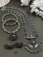 Load image into Gallery viewer, 6 PIECES DUAL TONE  JEWELLEY SET COMBO