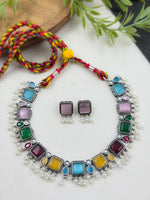 Load image into Gallery viewer, ARRYA STONE NECKLACE SET