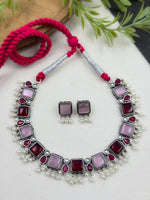 Load image into Gallery viewer, ARRYA STONE NECKLACE SET