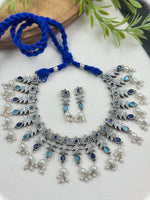 Load image into Gallery viewer, ISHIKA STONE NECKLACE SET