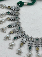 Load image into Gallery viewer, ISHIKA STONE NECKLACE SET