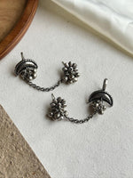 Load image into Gallery viewer, KIARA SILVER LOOKALIKE STUD EARRINGS