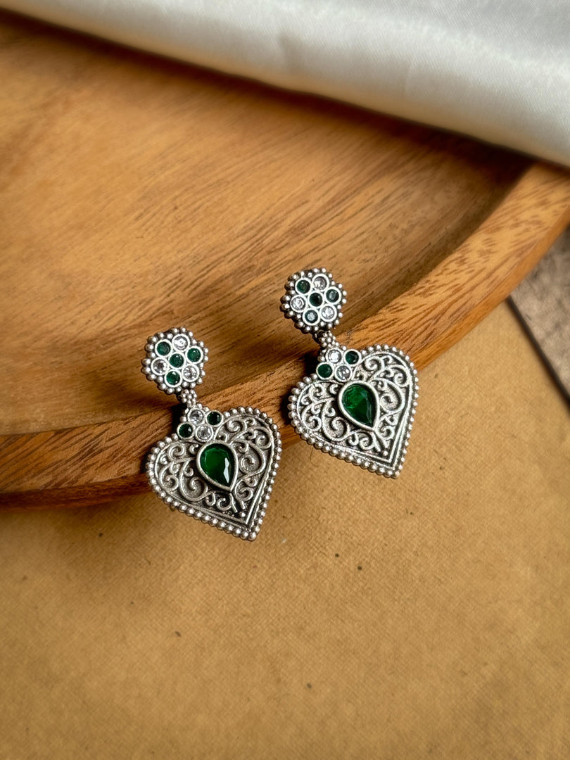 Small Dangler Stone Earrings