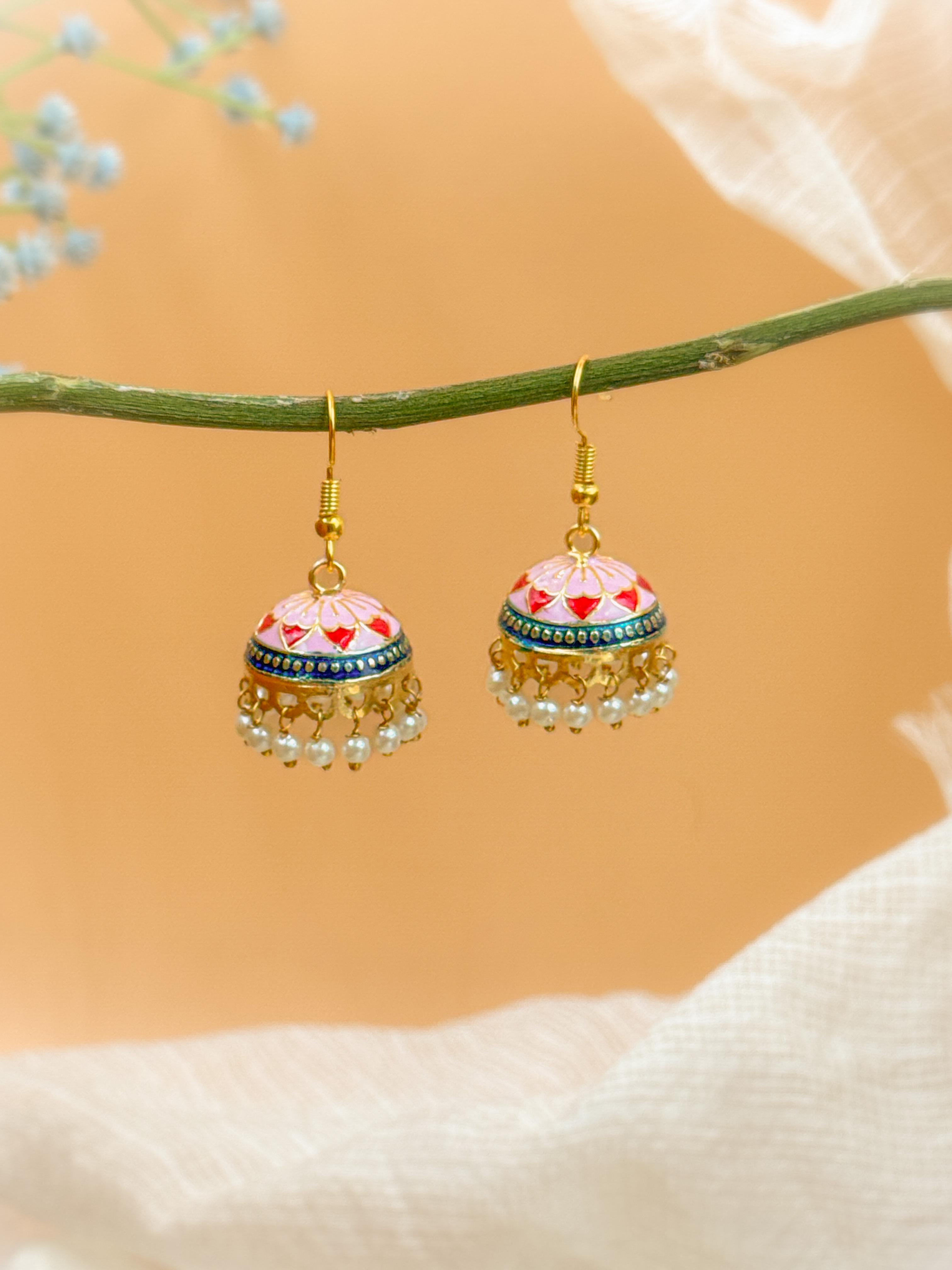 MEENAKARI JHUMKA PACK OF 3