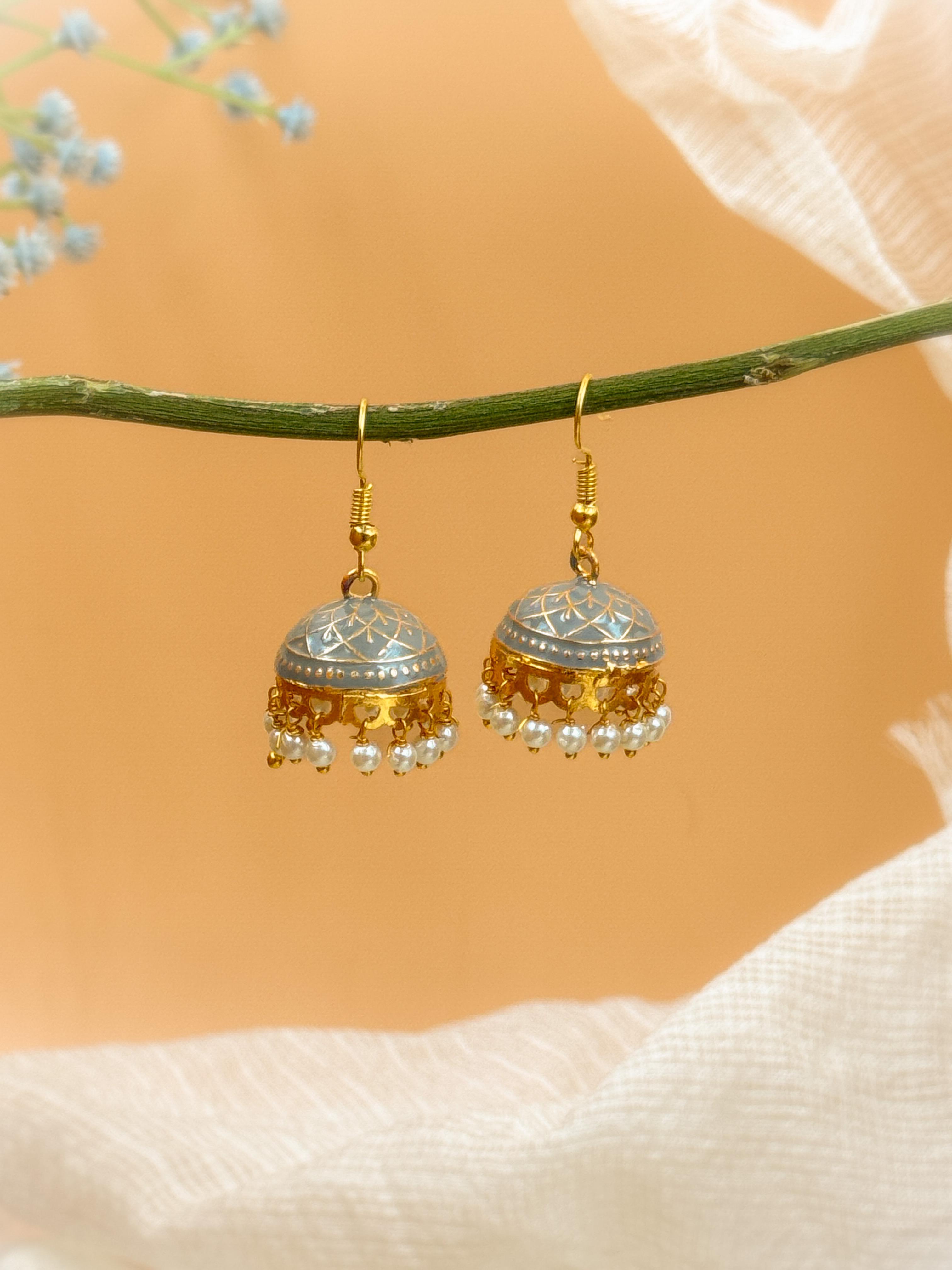 MEENAKARI JHUMKA PACK OF 2