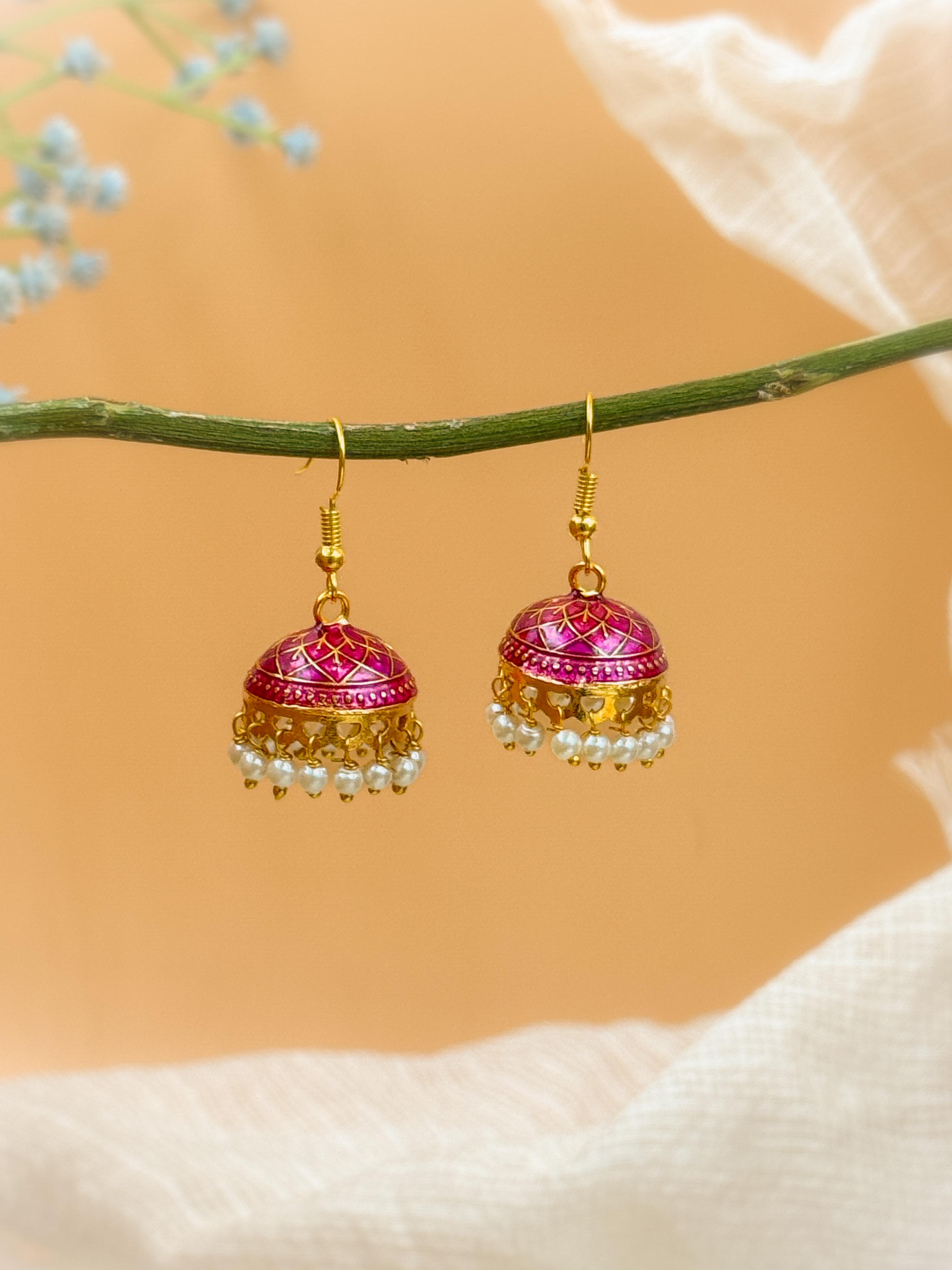 MEENAKARI JHUMKA PACK OF 3