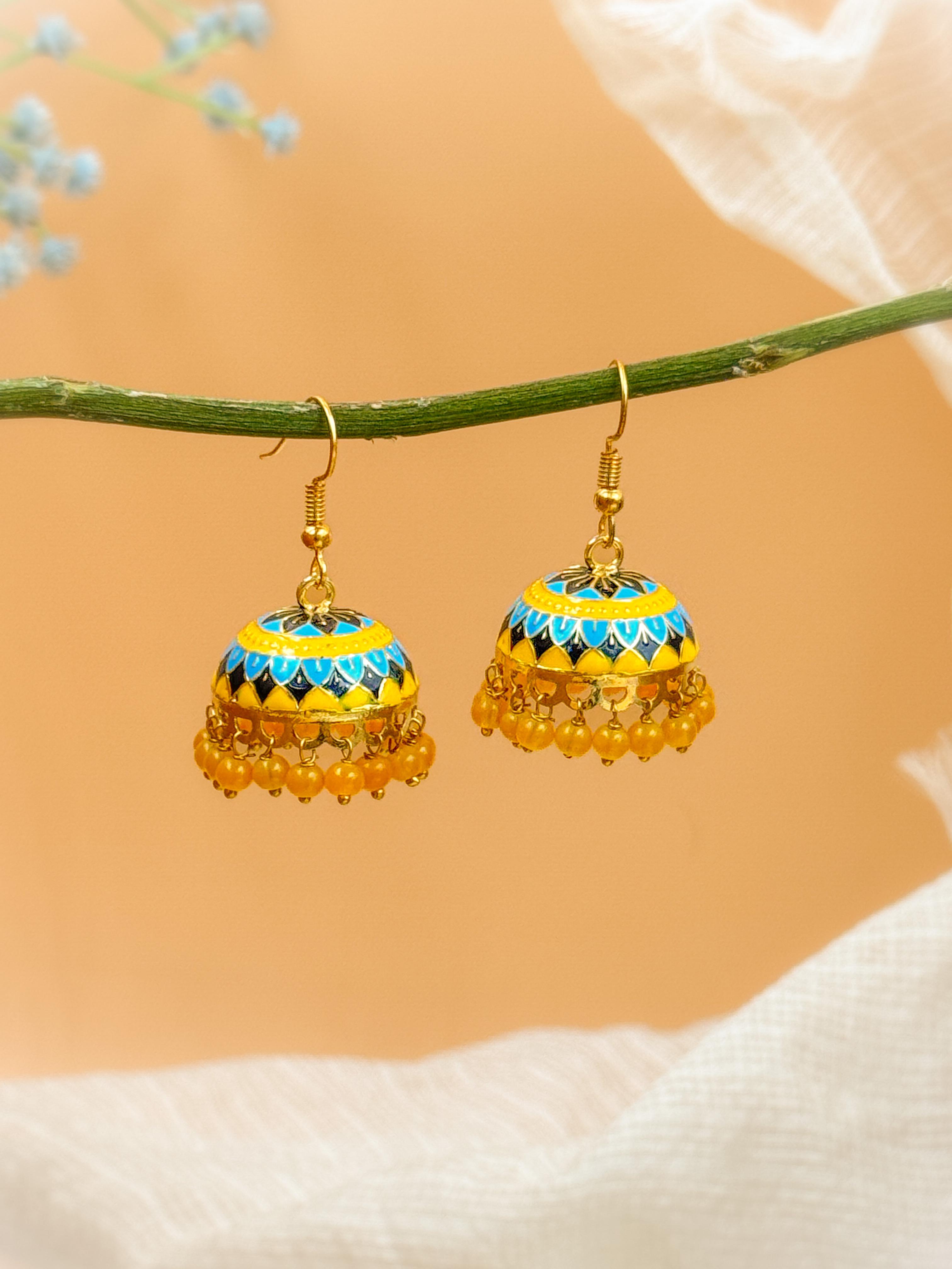 MEENAKARI JHUMKA PACK OF 2