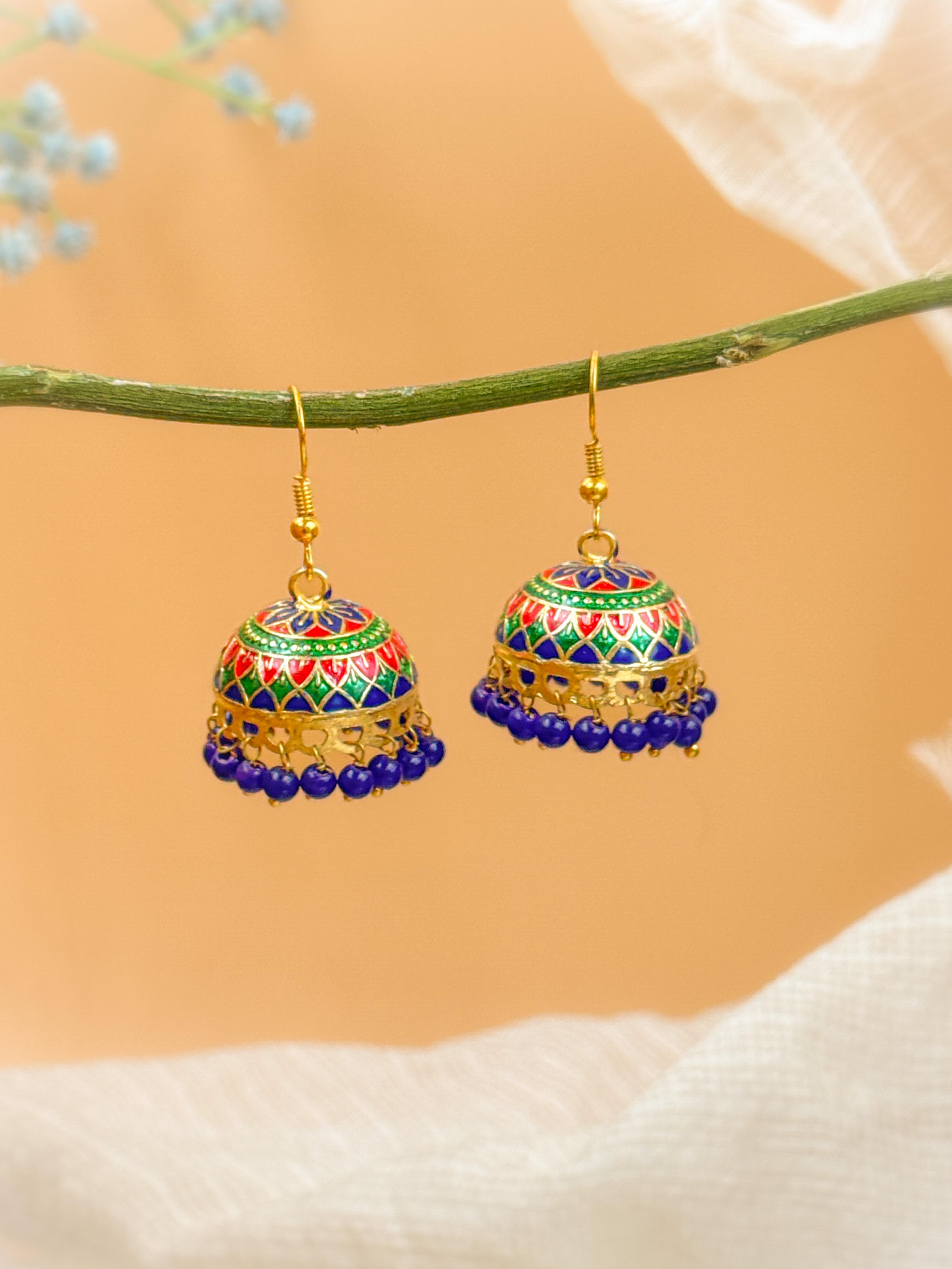 MEENAKARI JHUMKA PACK OF 3