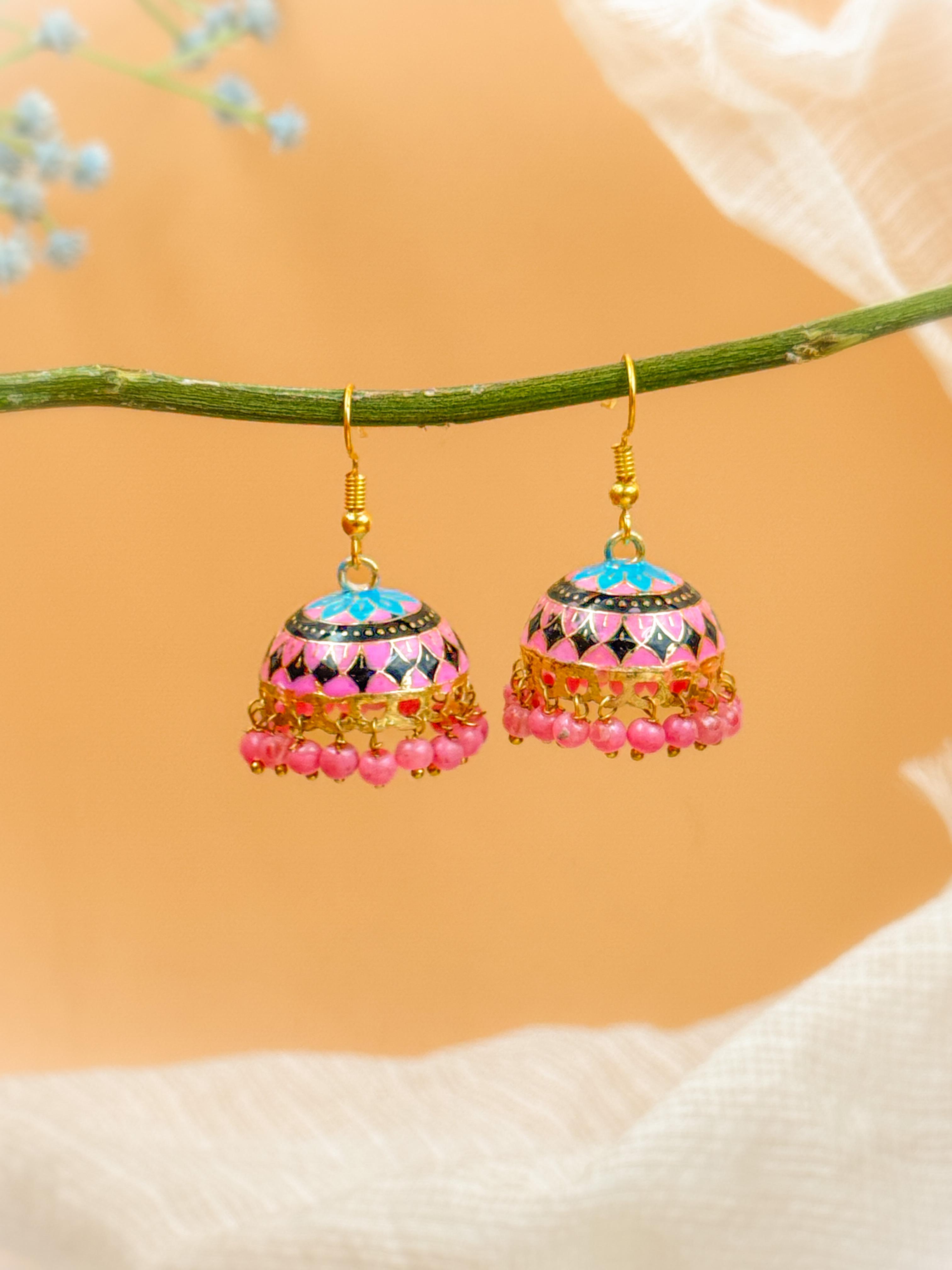 MEENAKARI JHUMKA PACK OF 3