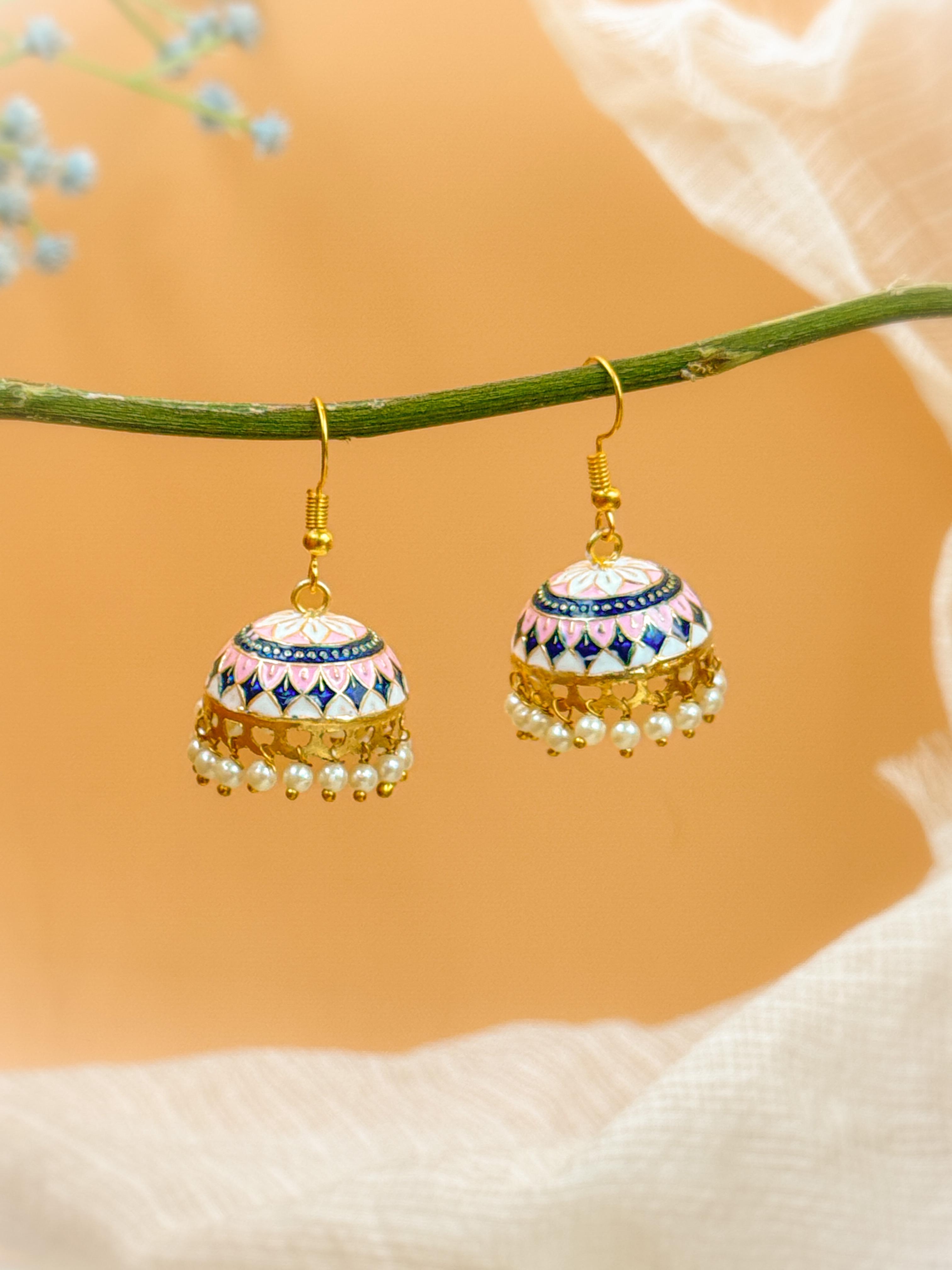 MEENAKARI JHUMKA PACK OF 2