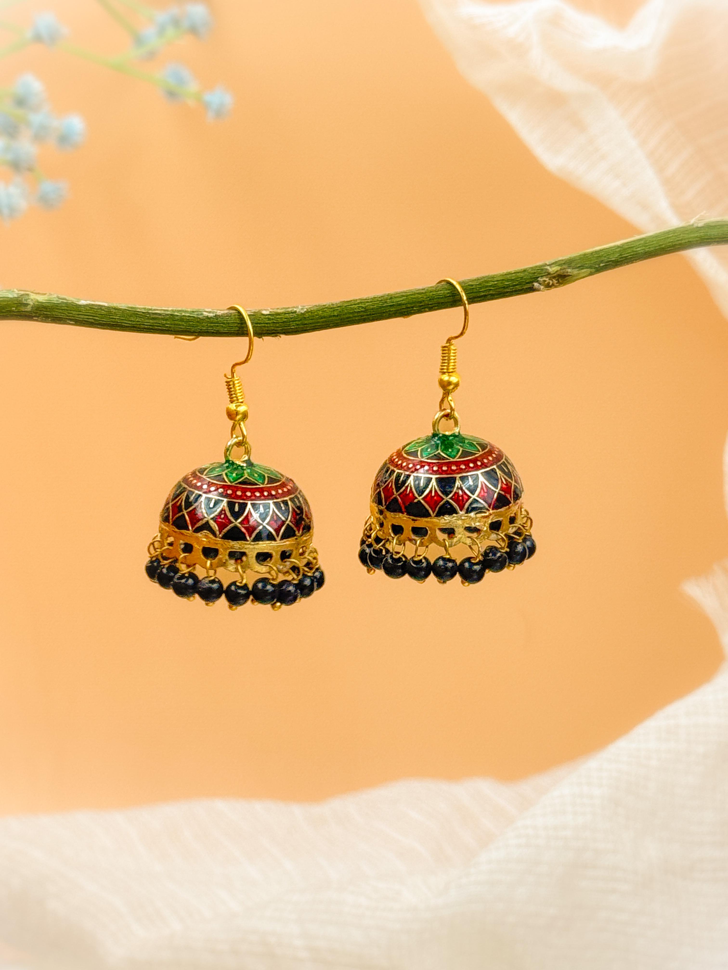 MEENAKARI JHUMKA PACK OF 5