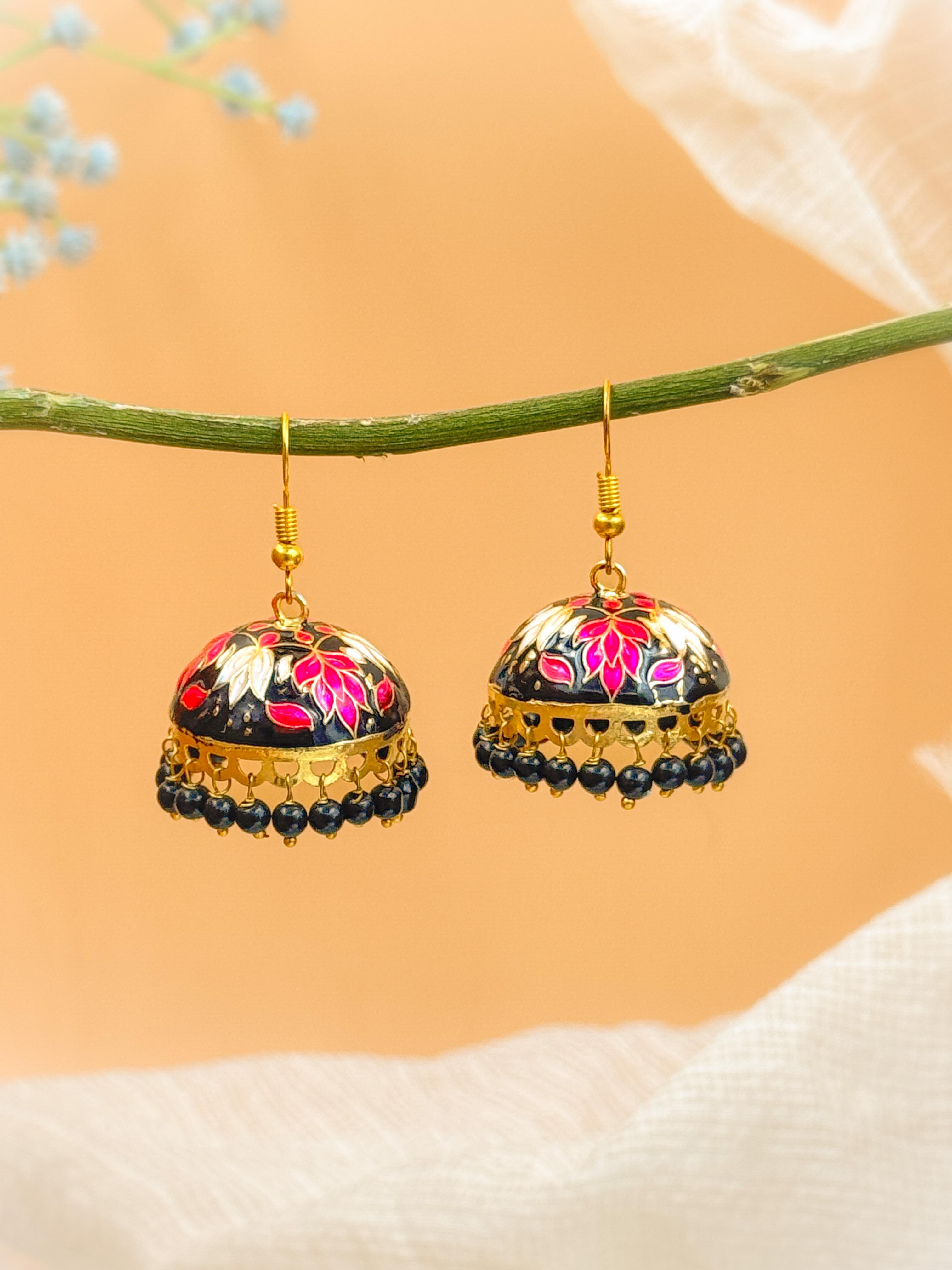 MEENAKARI JHUMKA PACK OF 2