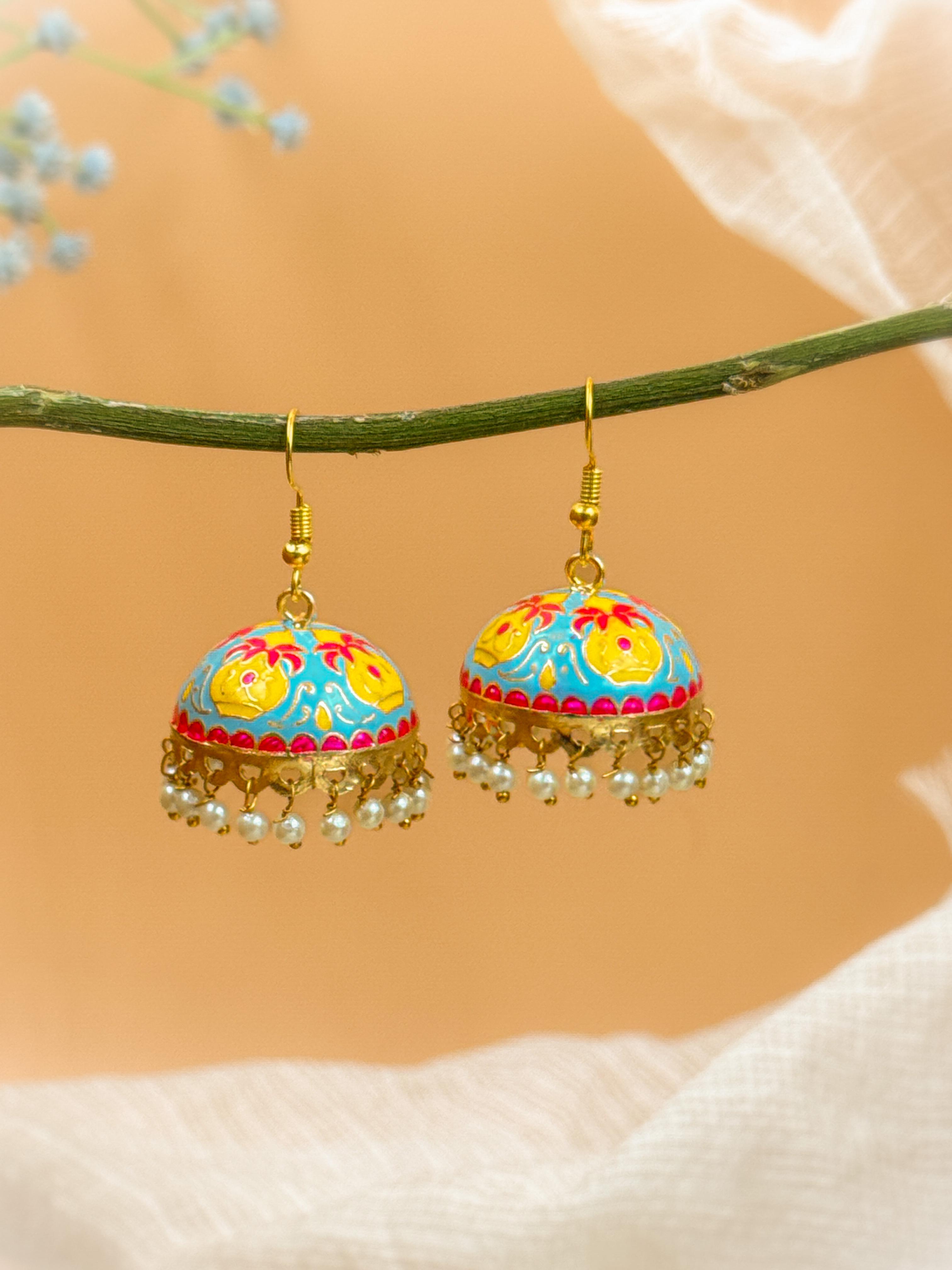 MEENAKARI JHUMKA PACK OF 2