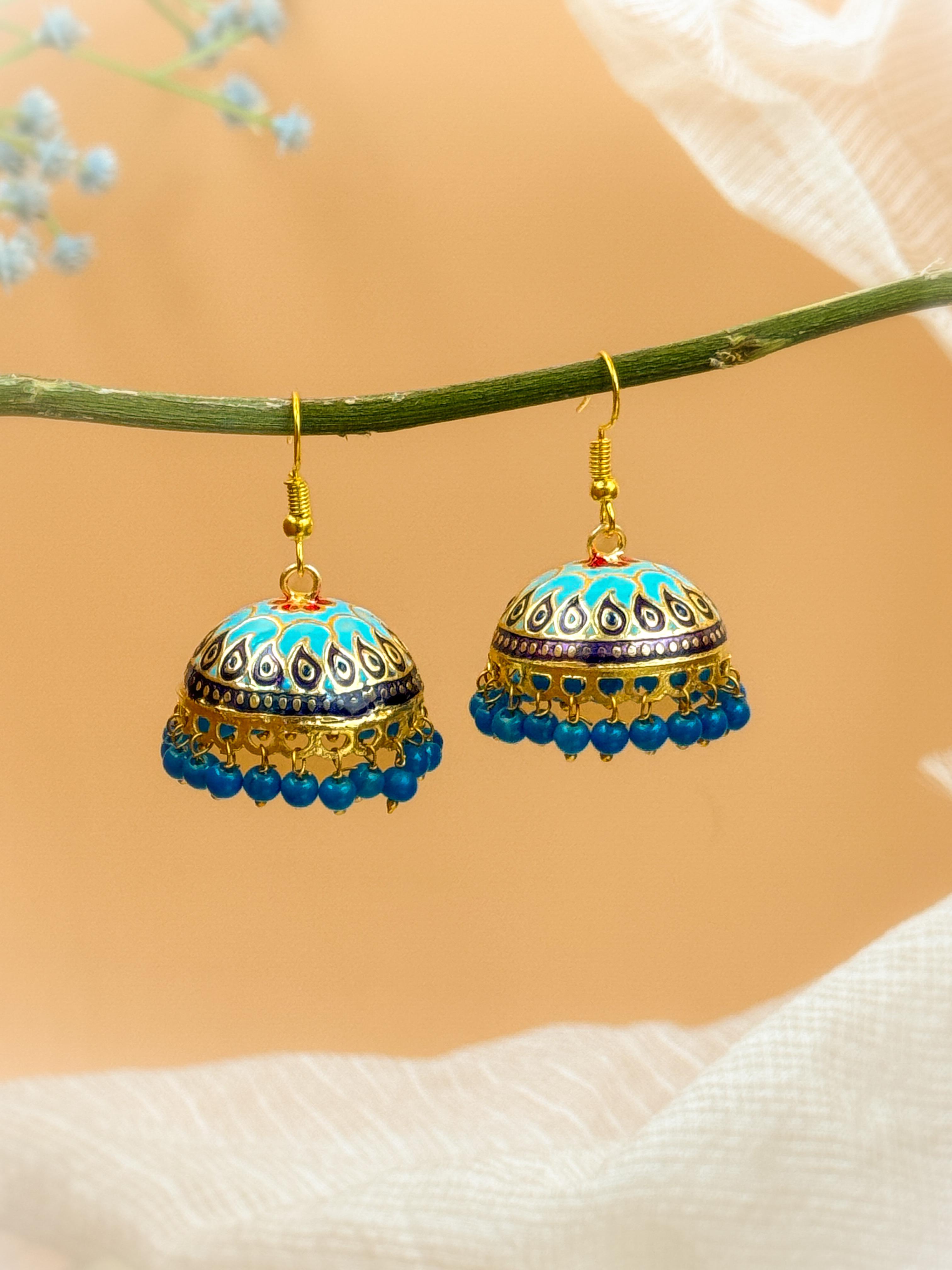 MEENAKARI JHUMKA PACK OF 2