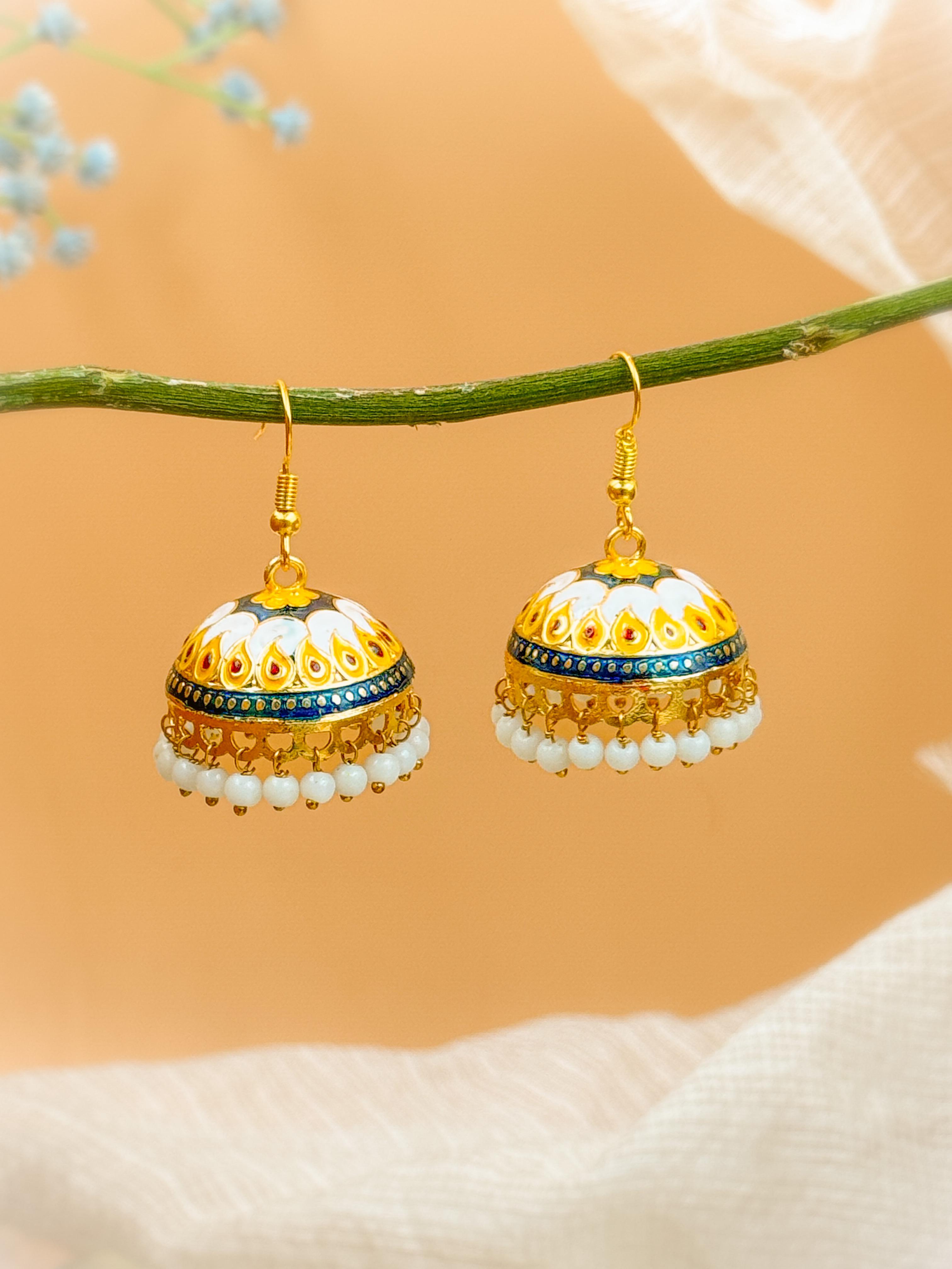 MEENAKARI JHUMKA PACK OF 4