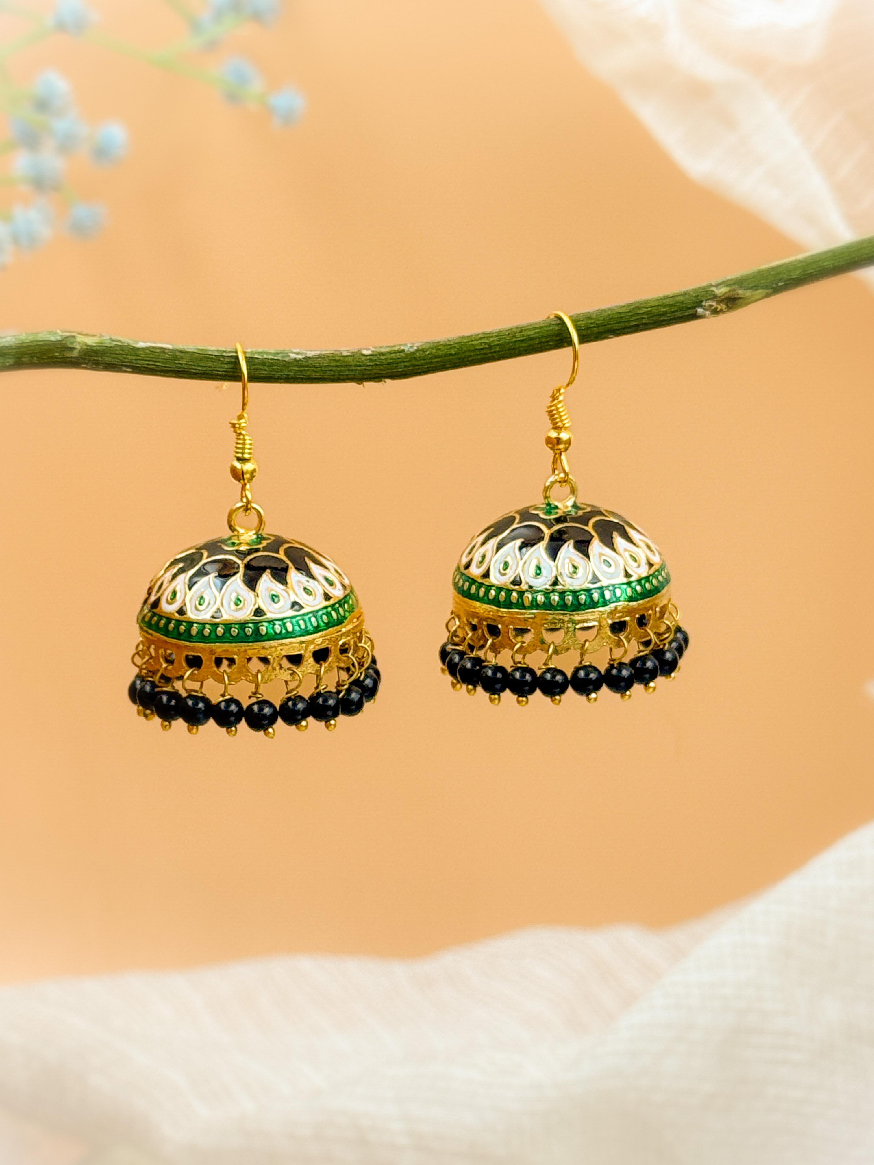 MEENAKARI JHUMKA PACK OF 2