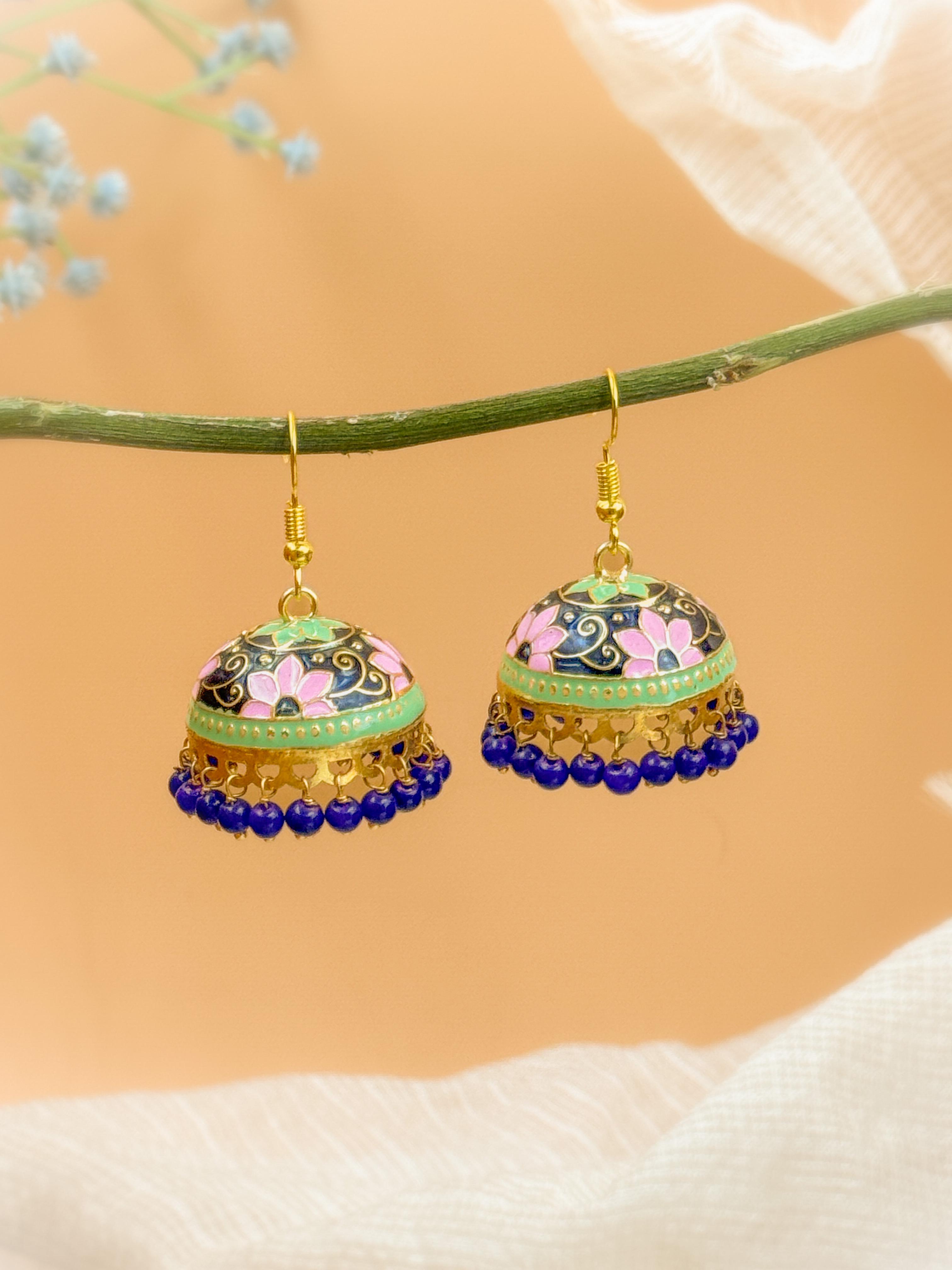 MEENAKARI JHUMKA PACK OF 2