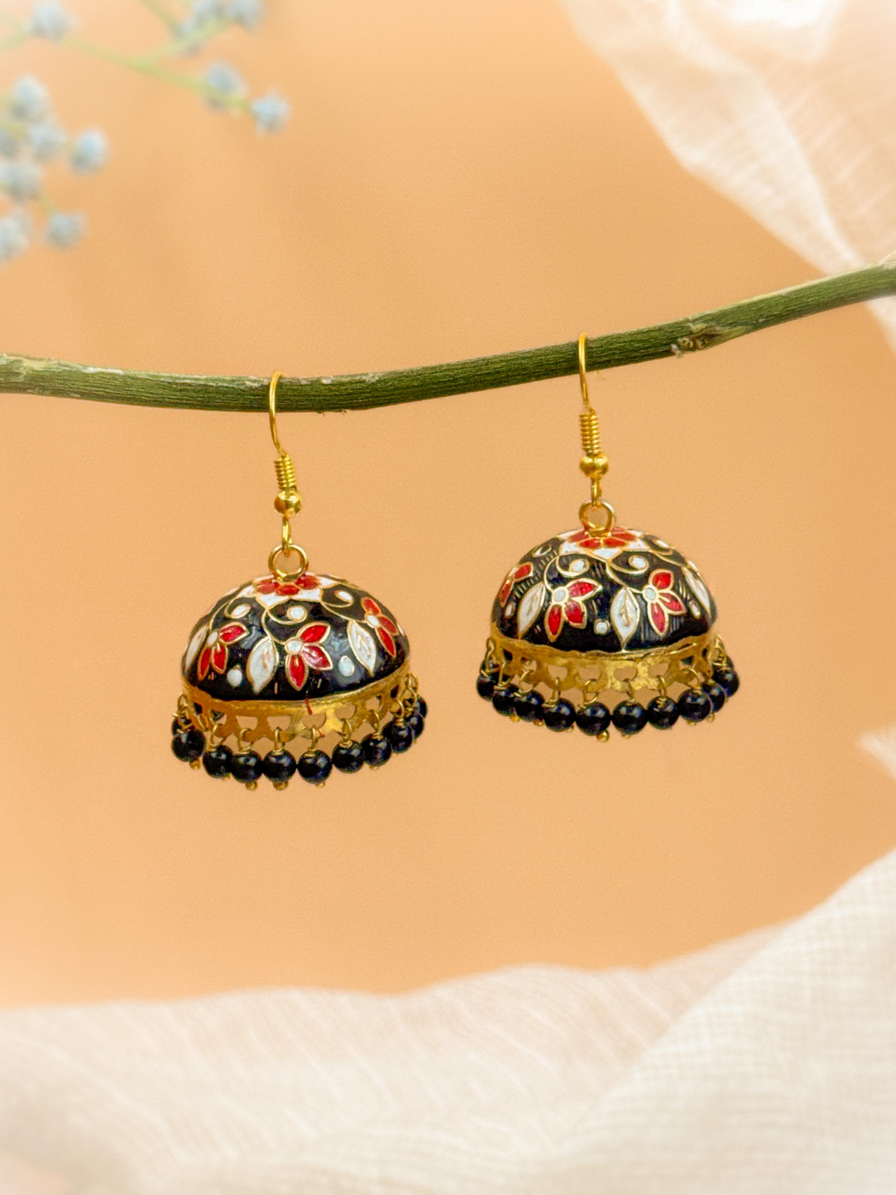 MEENAKARI JHUMKA PACK OF 4