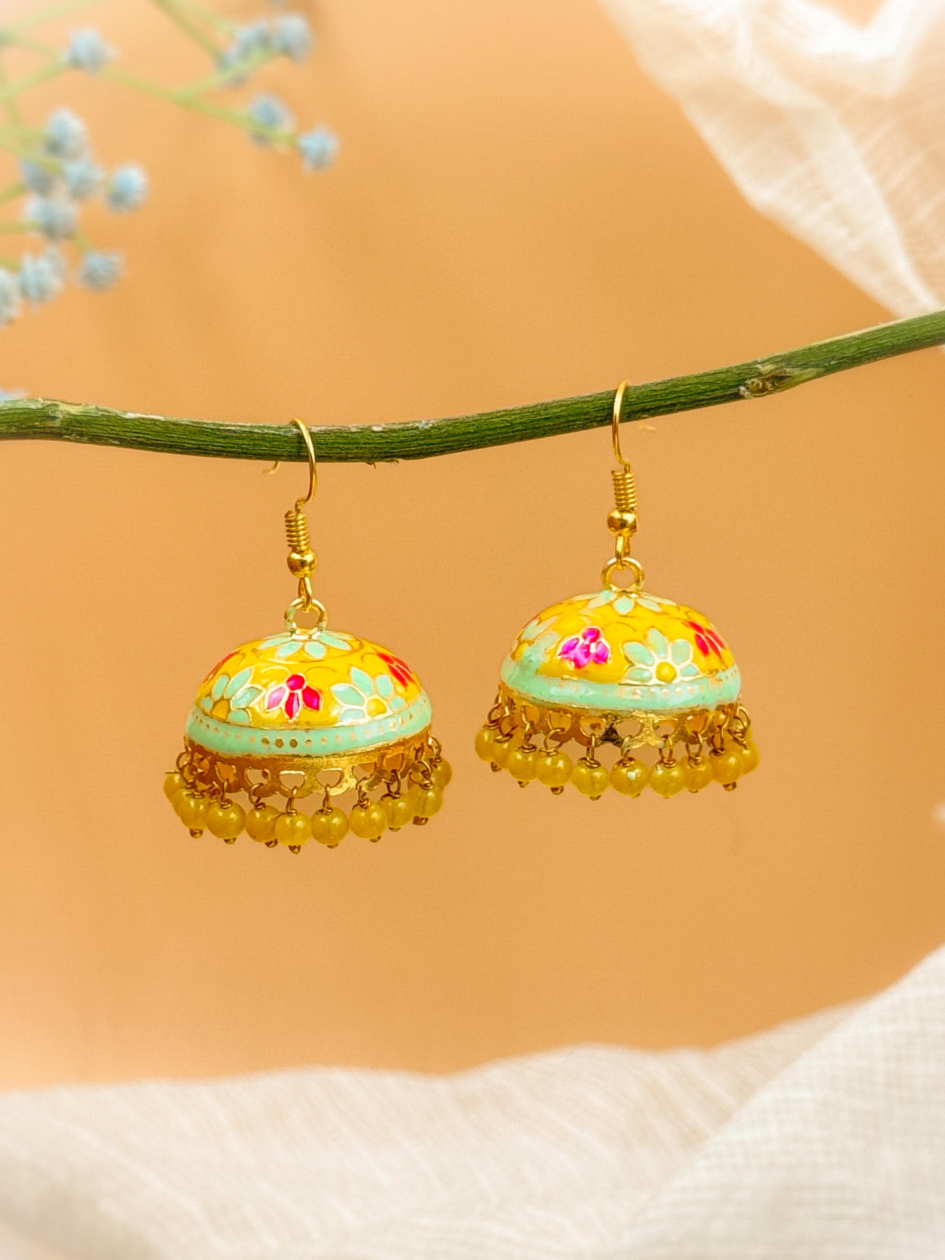 MEENAKARI JHUMKA PACK OF 2