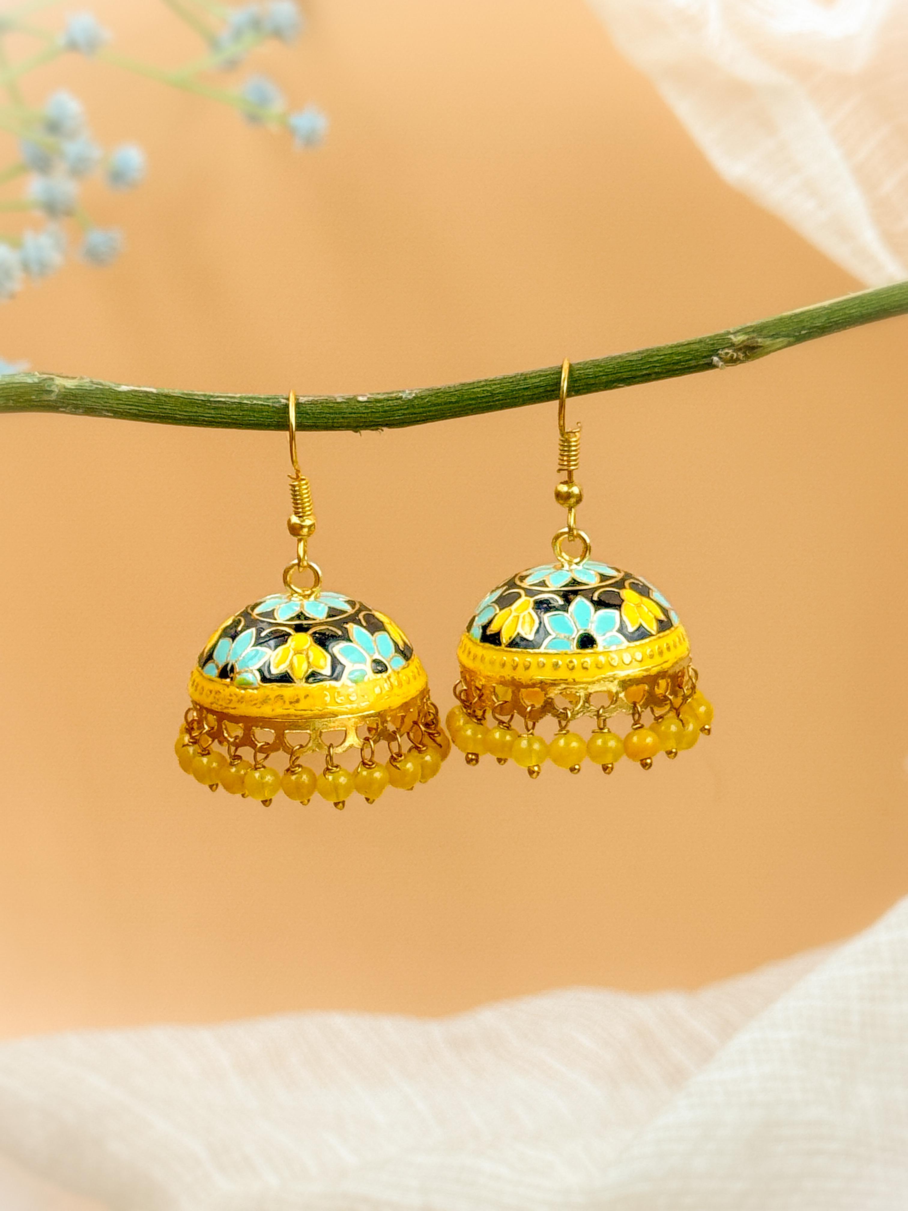 MEENAKARI JHUMKA PACK OF 2