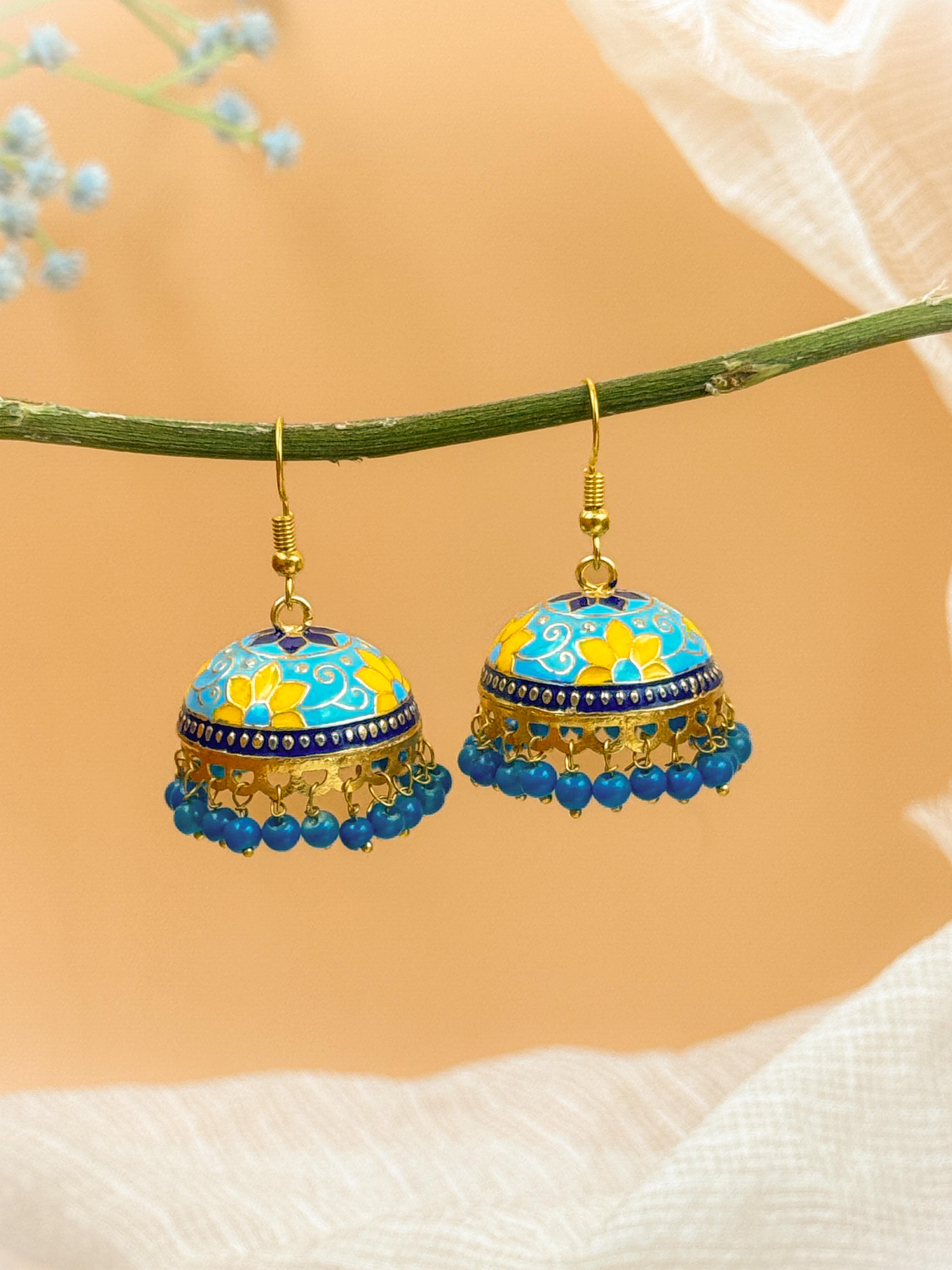 MEENAKARI JHUMKA PACK OF 2