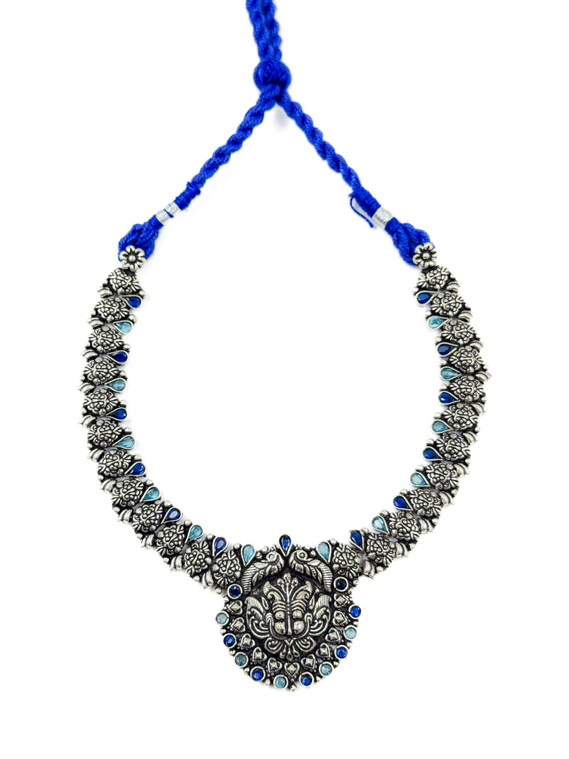 Advika Handmade Stone Necklace Set