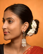 Load image into Gallery viewer, ROBIN OXIDISED JHUMKA EARRINGS