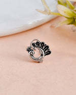 Load image into Gallery viewer, VIDITA OXIDISED PIERCING NOSEPIN COMBO OF 4