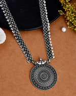 Load image into Gallery viewer, 2 NECKLACE OXIDISED JEWELLERY SET COMBO