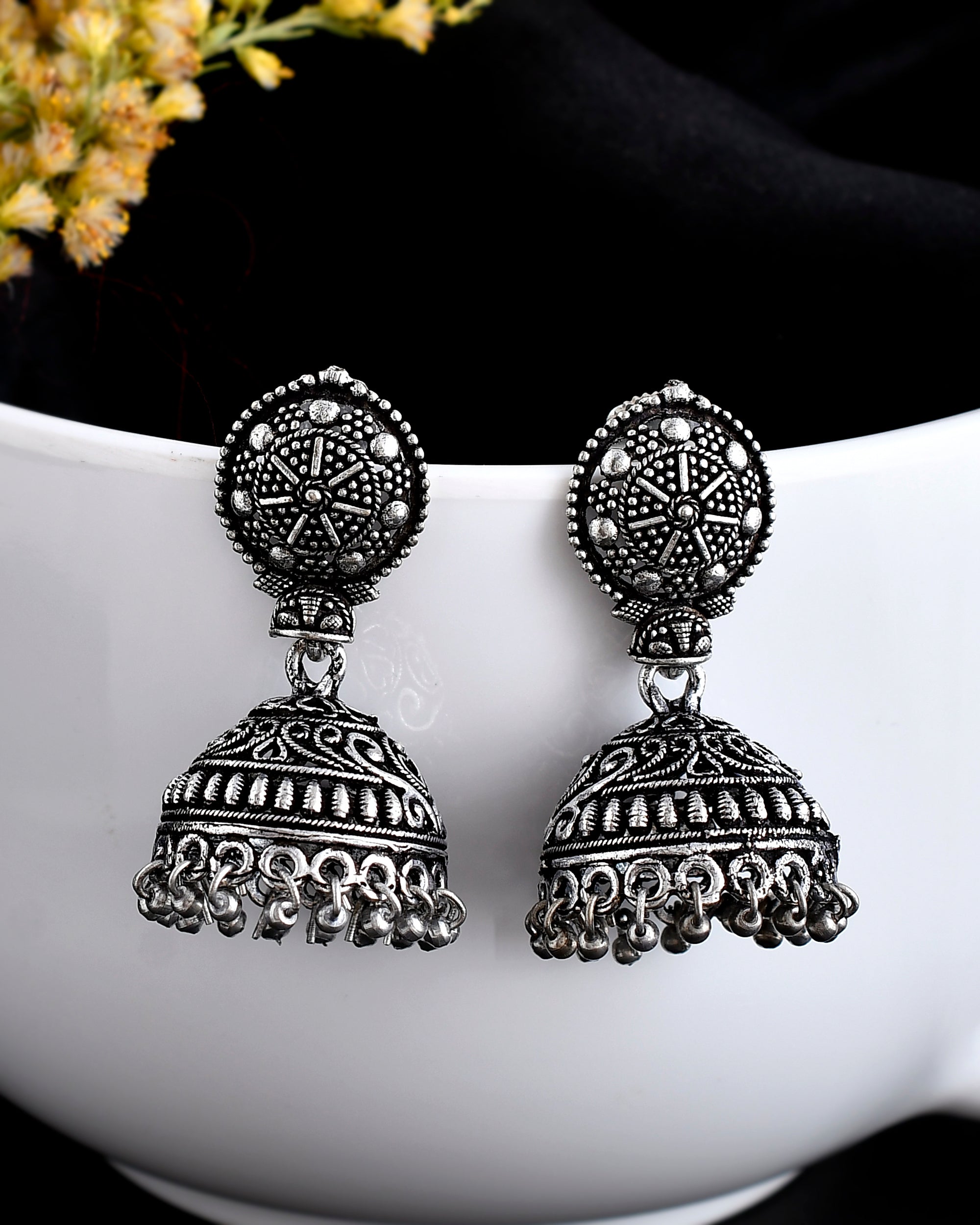 SIMRAN 7 PIECE CHAIN PENDANT JEWELLERY SET COMBO