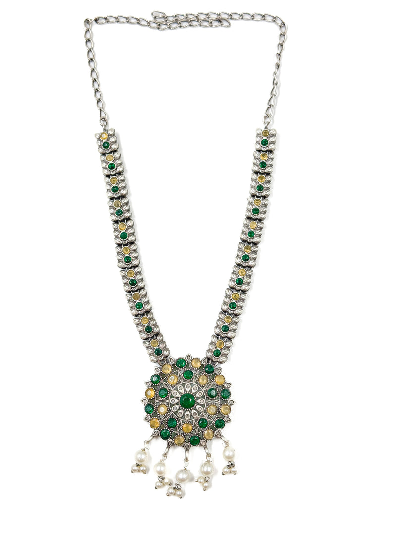 Florance Stone Necklace Set