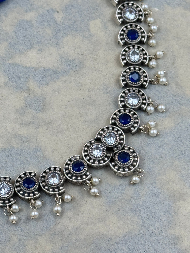 Reha Stone Necklace Set