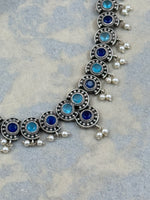 Load image into Gallery viewer, Reha Stone Necklace Set