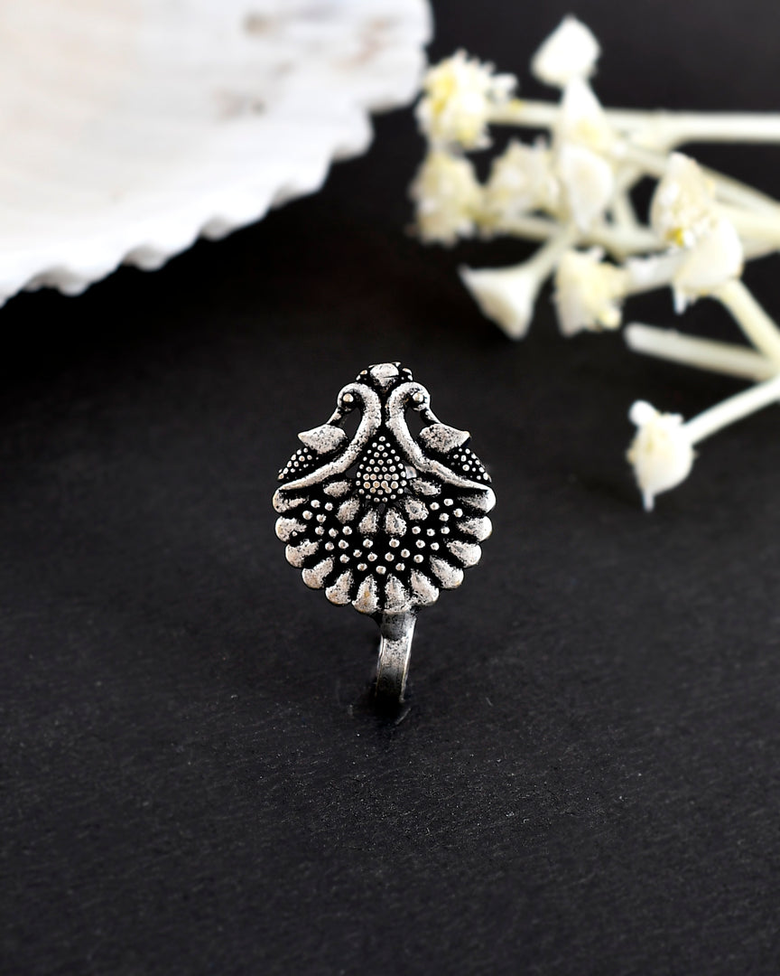 ISHITA OXIDISED CLIP ON NOSEPIN COMBO OF 17