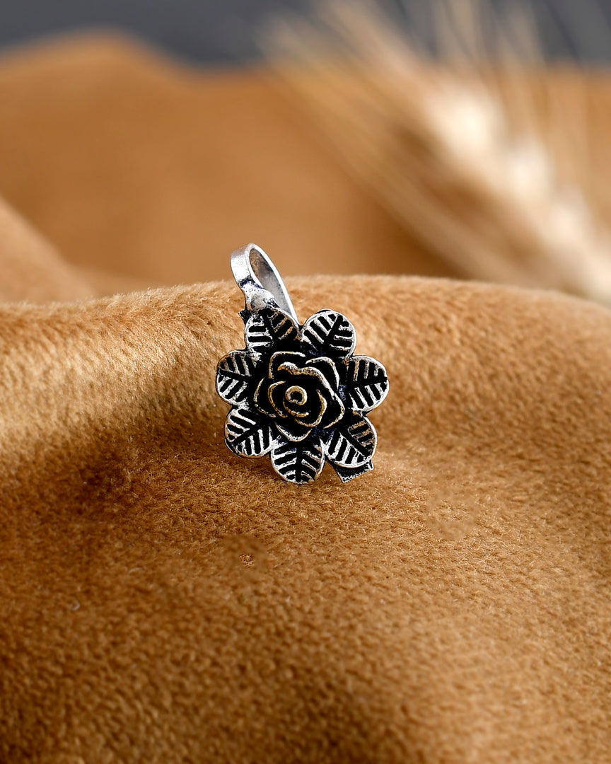 VISHVA OXIDISED CLIP ON NOSEPIN COMBO OF 6