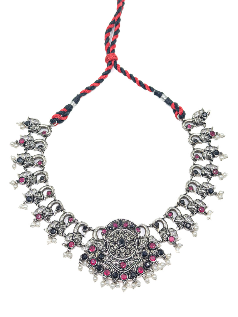 Janvi Stone Necklace Set