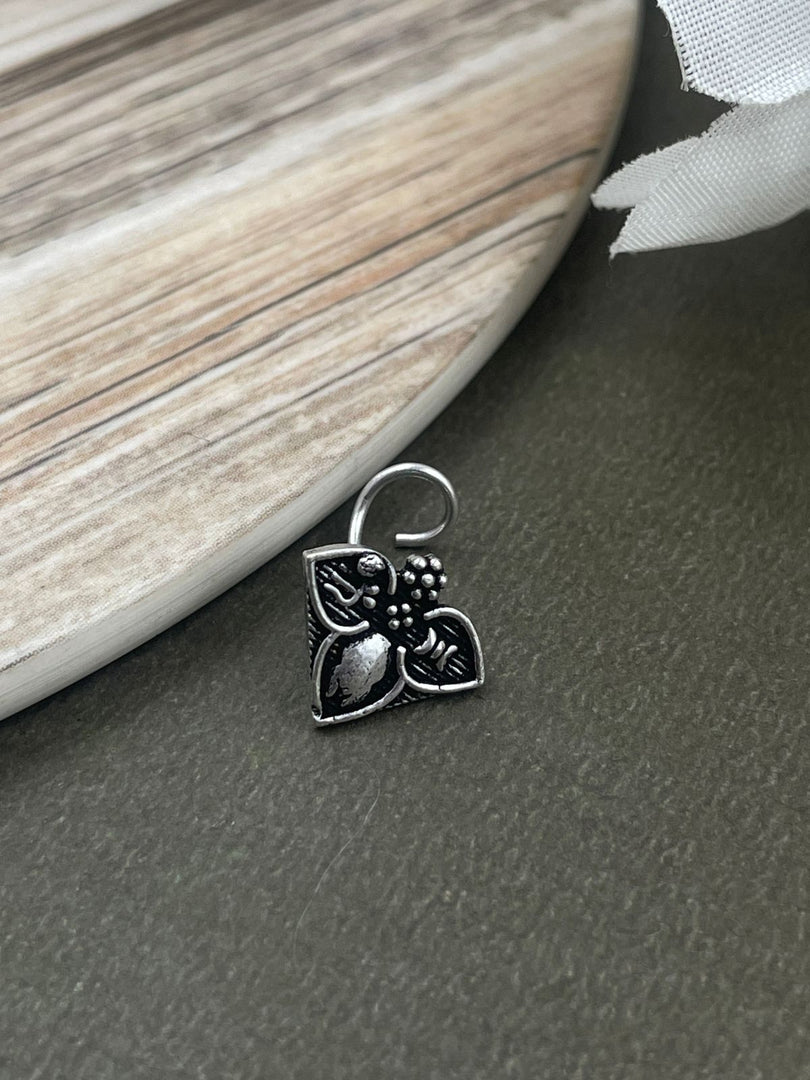 KESHA OXIDISED PIERCING NOSEPIN COMBO OF 6