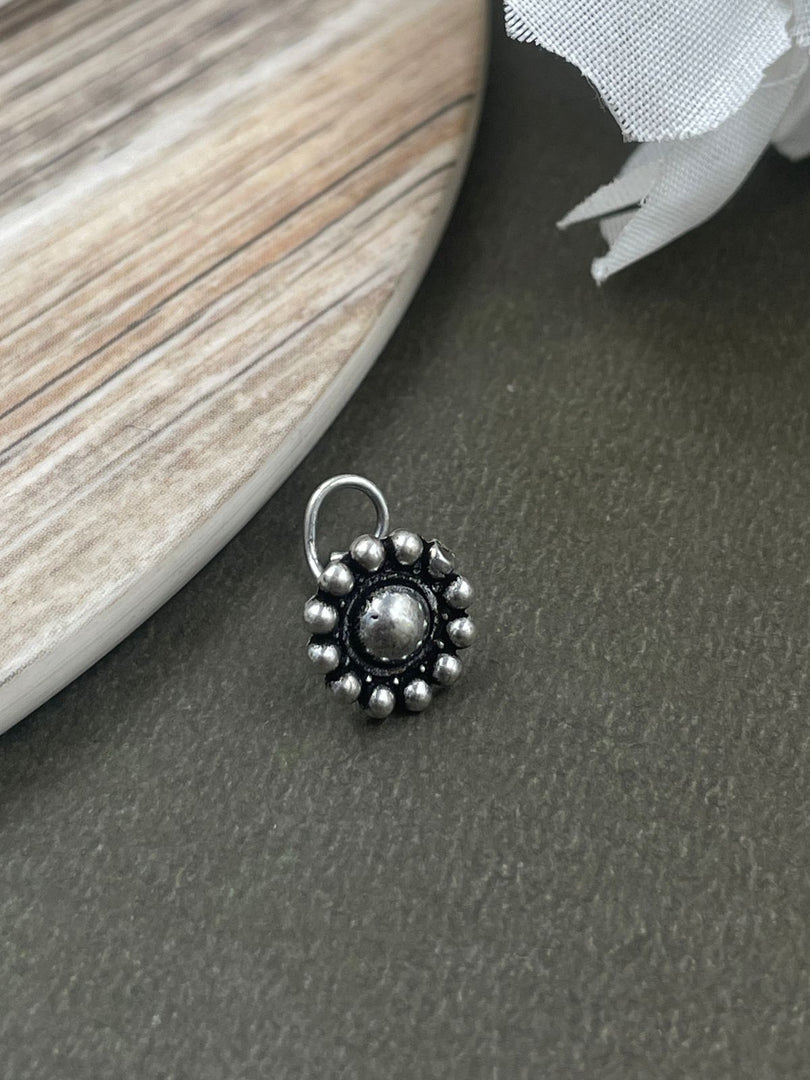 PRINCY OXIDISED PIERCING NOSEPIN COMBO OF 7